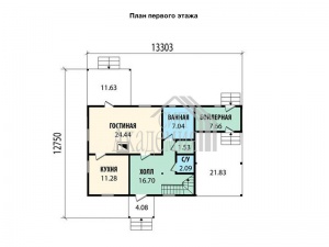 Проект дома VH "61-12" Дарио - Фото 6