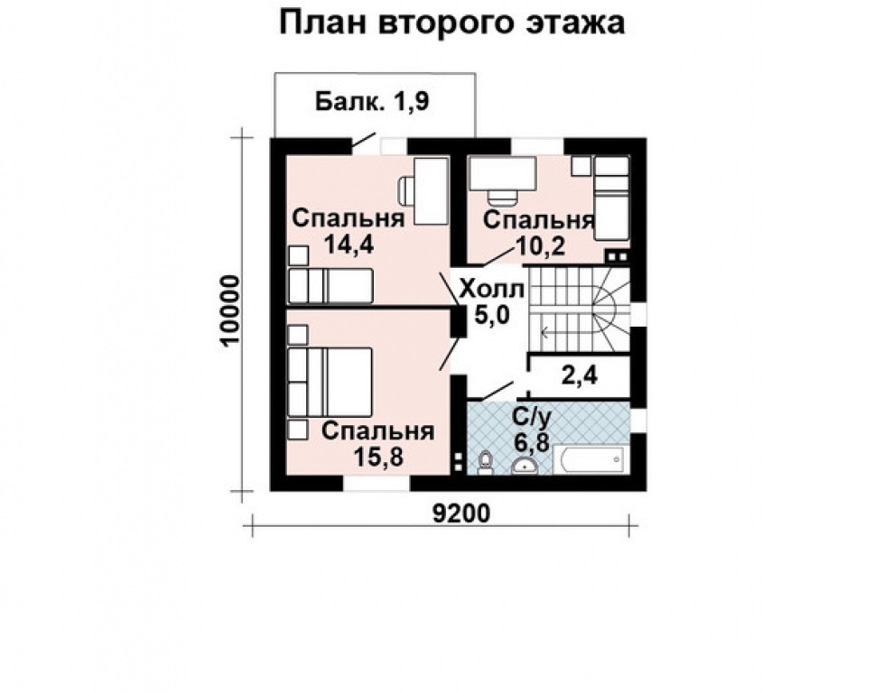 Проект дома Проект дома AS-2075 - Фото 6