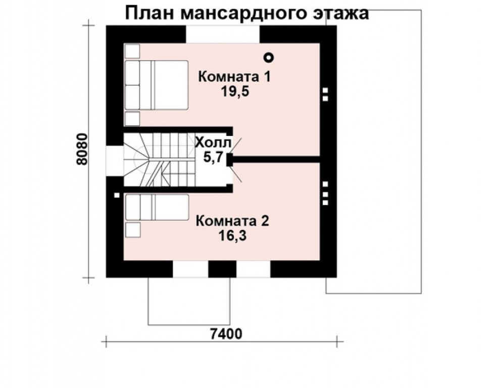 Проект дома Проект дома AS-2148 - Фото 2